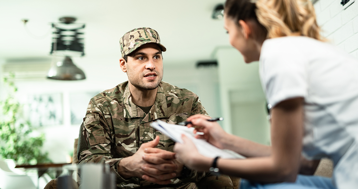 Veteran Talking to Doctor About Medical Marijuana
