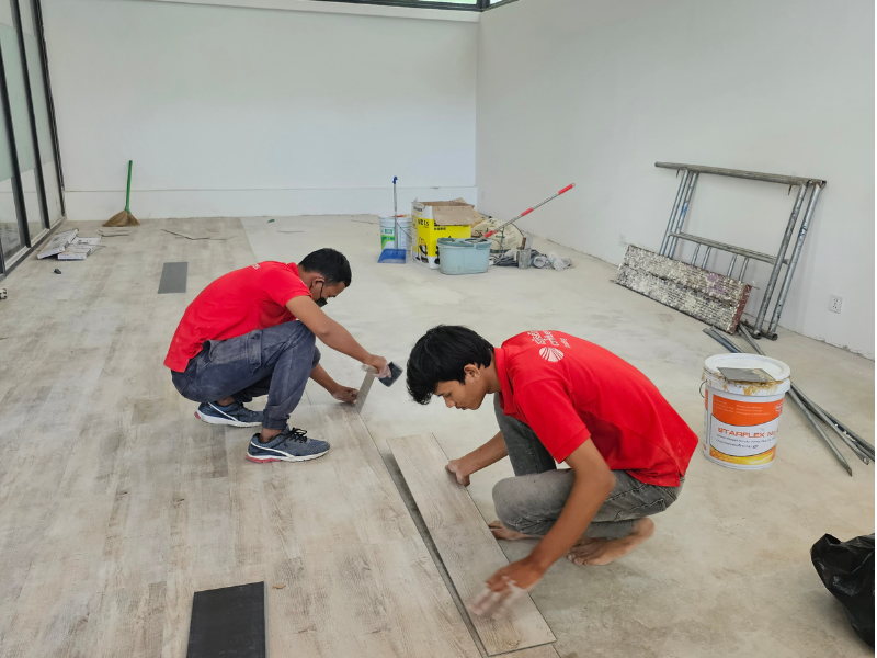 New Flooring Installation For Sourcemax (Gerflor)