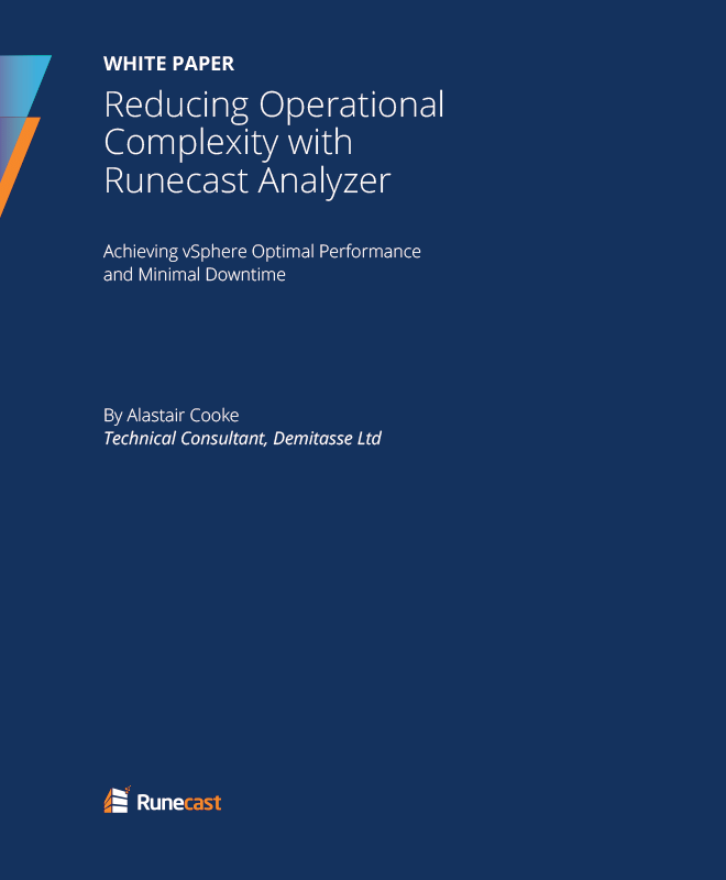 Reducing Operational Complexity
