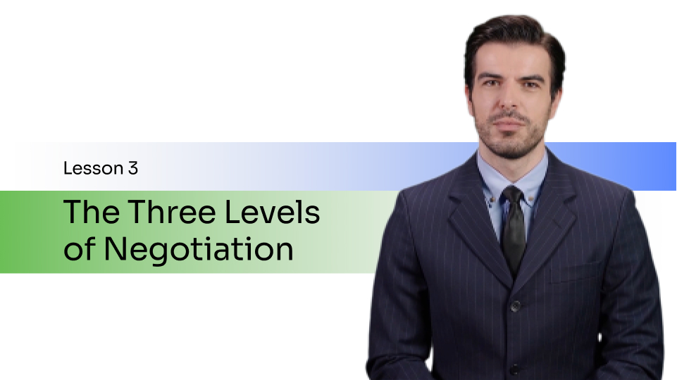 Negotiation and influence Lesson 3 Synthesia Example Video