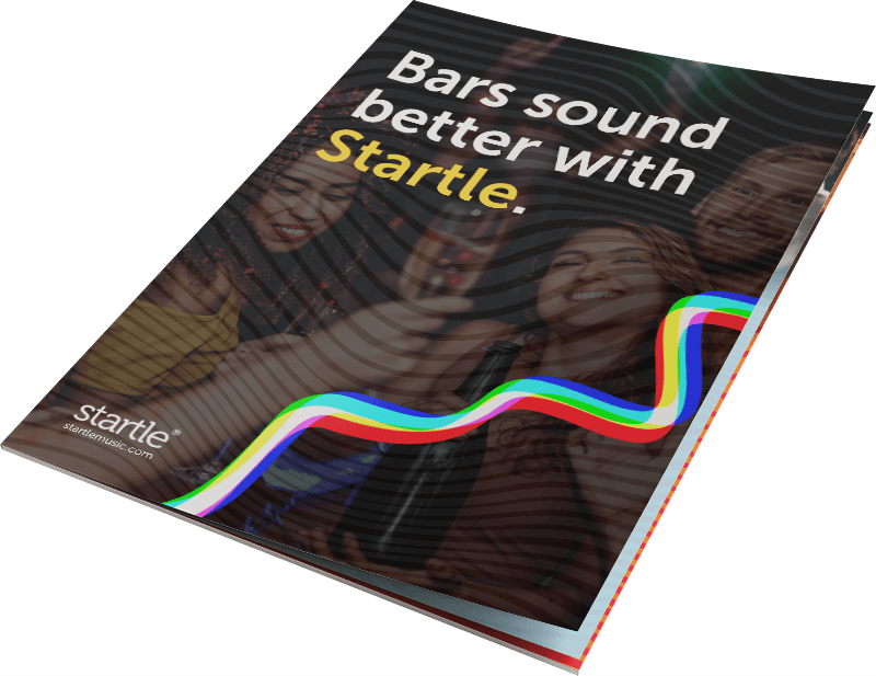 Bars sound better with Startle brochure