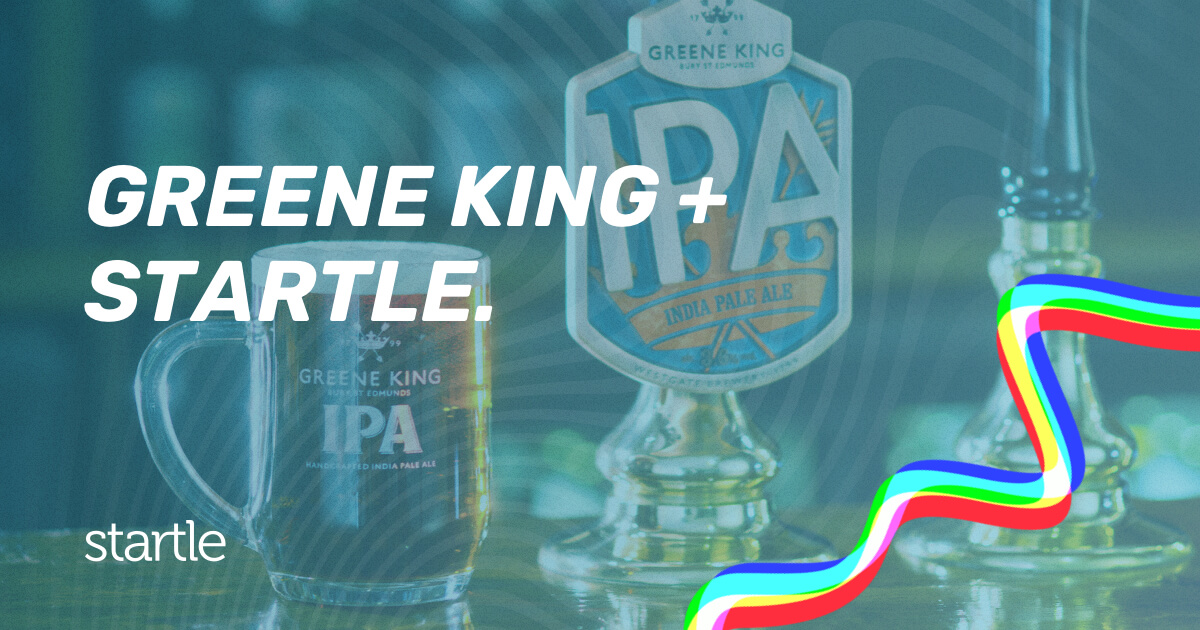 Greene King Startle Music Music sounds better with Startle