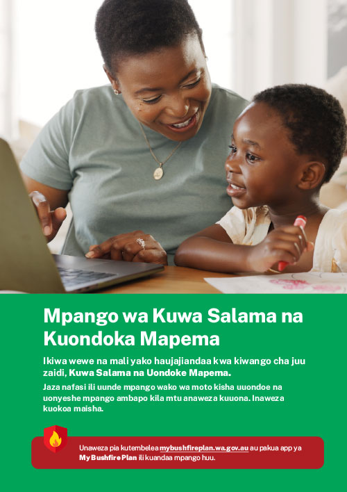 Translated Resources (Kiswahili) Department of Fire and Emergency