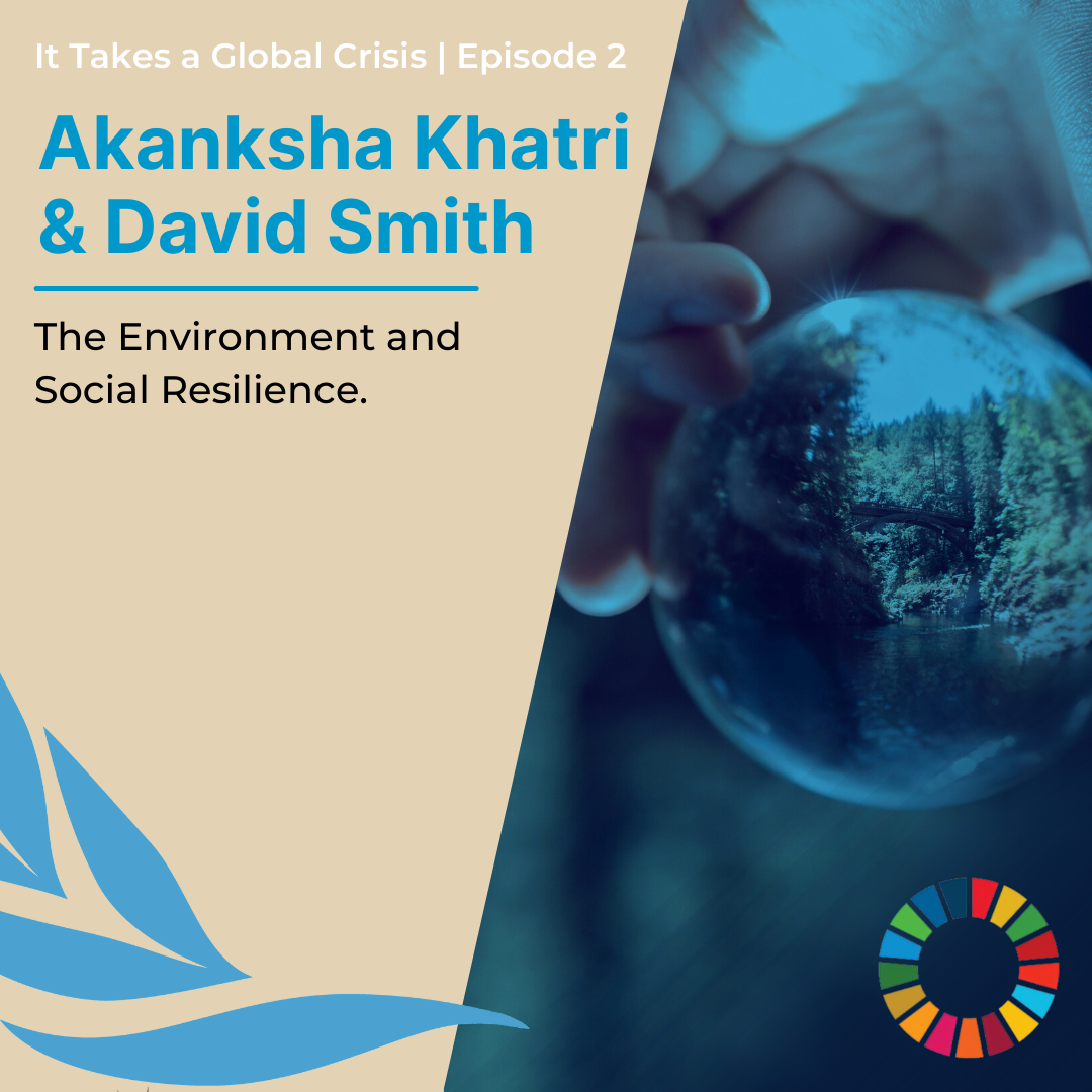 It Takes a Global Crisis Podcast Episode 2: Did COVID-19 Reveal the Link Between the Well-Being of Society and the Health of the Planet?