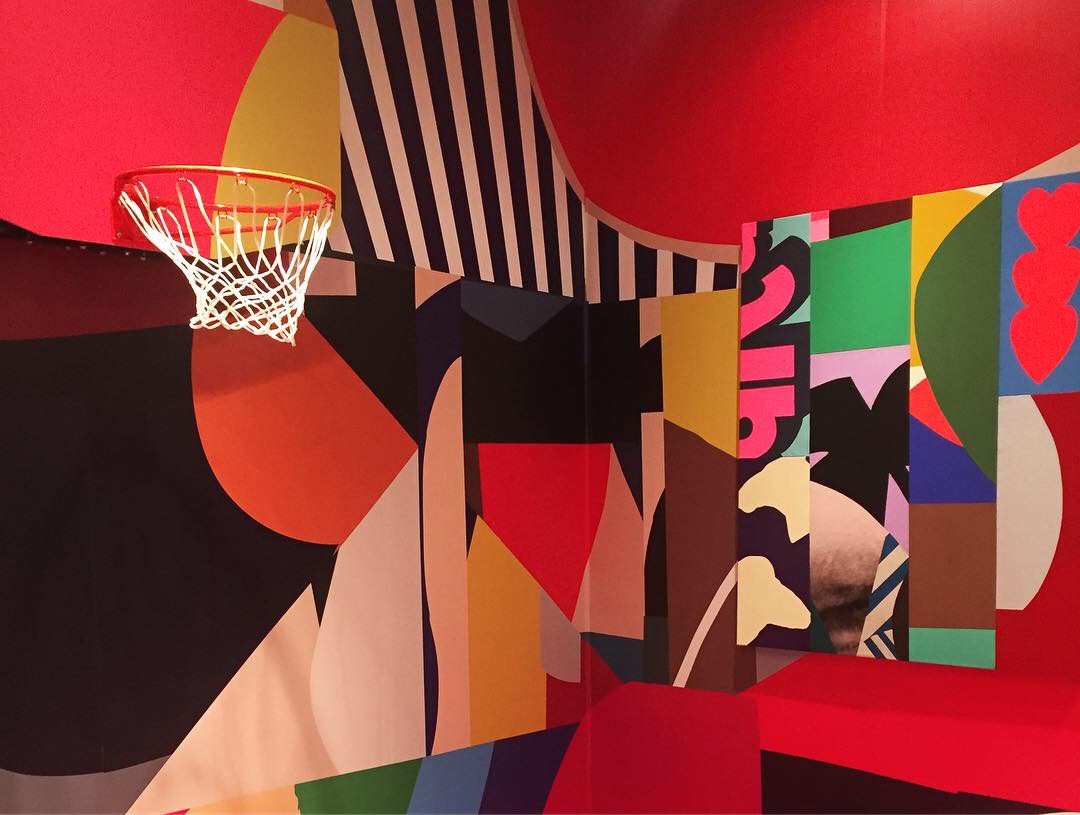 Installation view of BEERS London booth at EXPO Chicago, 2018.