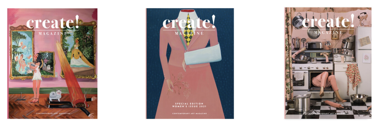 Create! Magazine  Discover Contemporary Artists