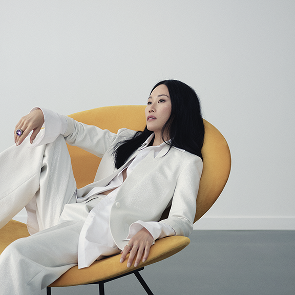 Lifestyle headshot of Pum Lefebure CCO Design Army