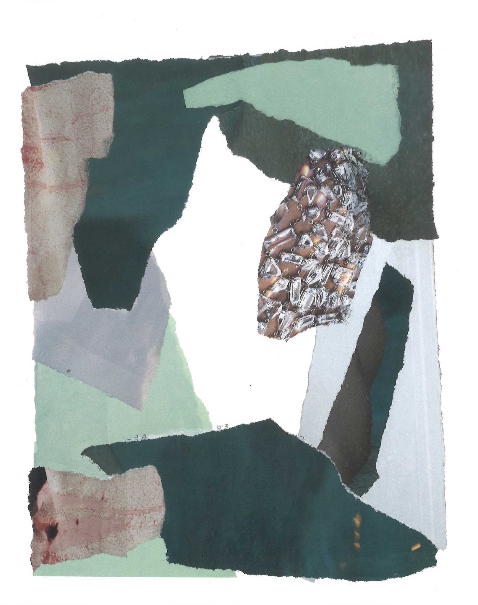 Heather Polk contemporary abstract collage artist