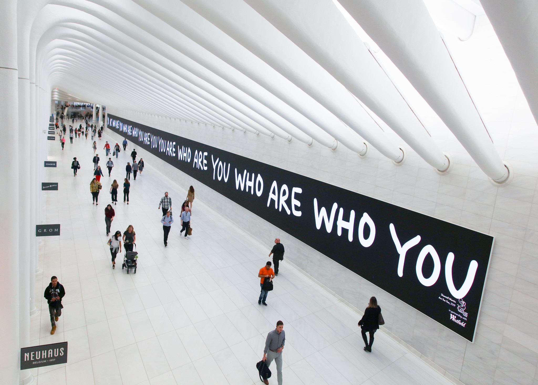 Shantell Martin World Trade Center Oculus