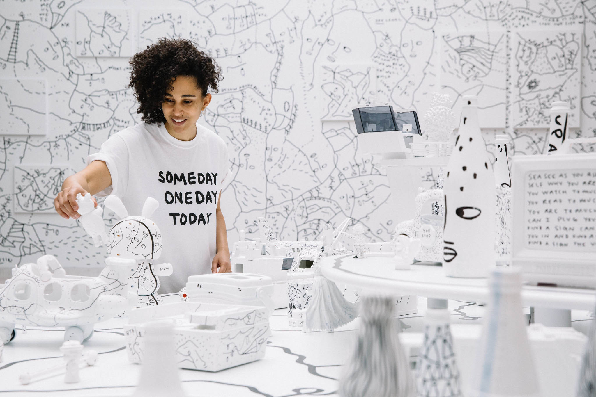 Shantell Martin Albright Knox