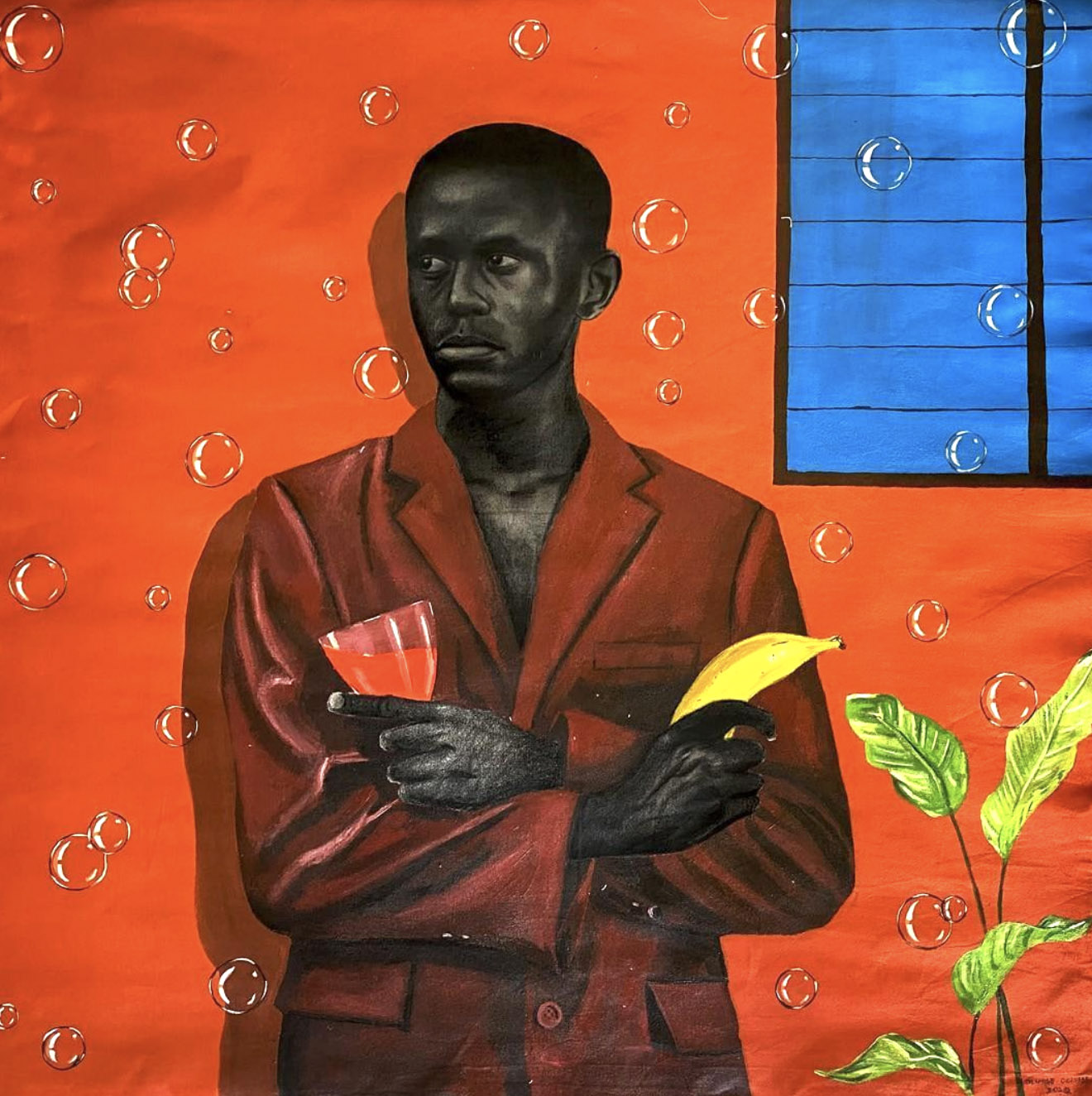 Olamida Ogunade Olisco contemporary paintings