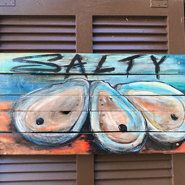 Oyster Painting in Destin