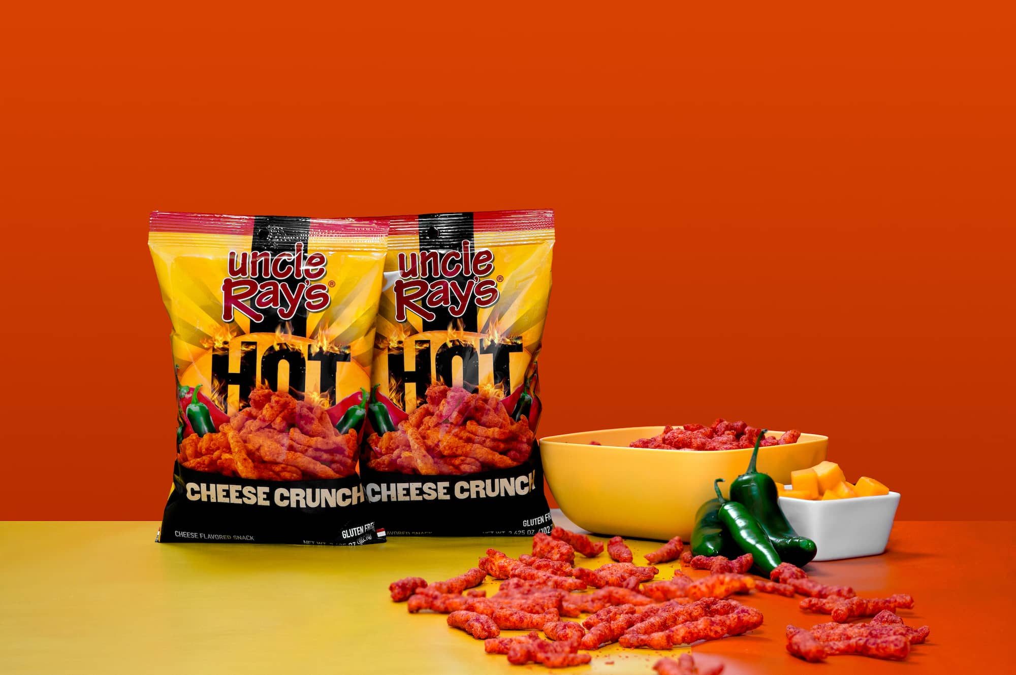 Uncle Ray's Hot Cheese Crunch