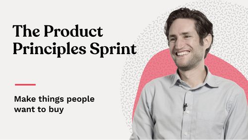 Product Principles Sprint Tile 