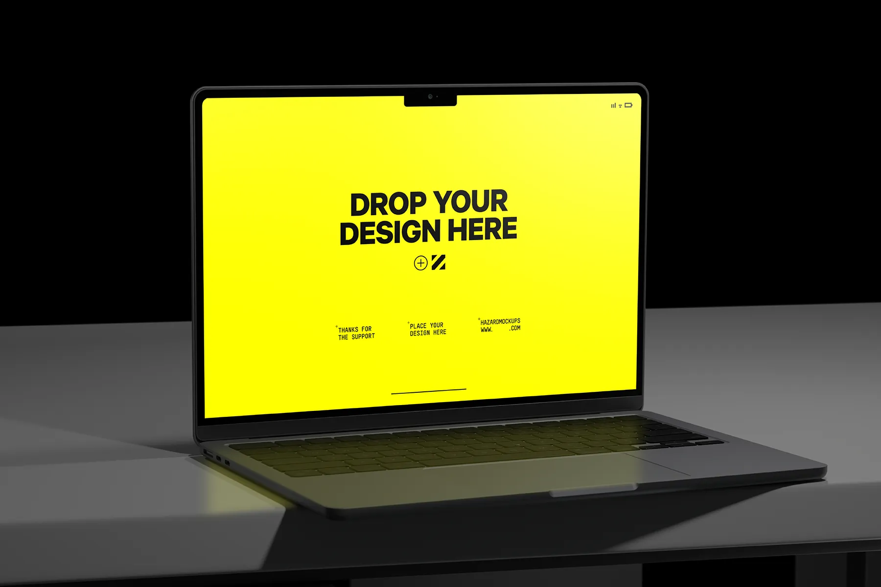 Hazard Mockups Animated Mockup Macbook Pro