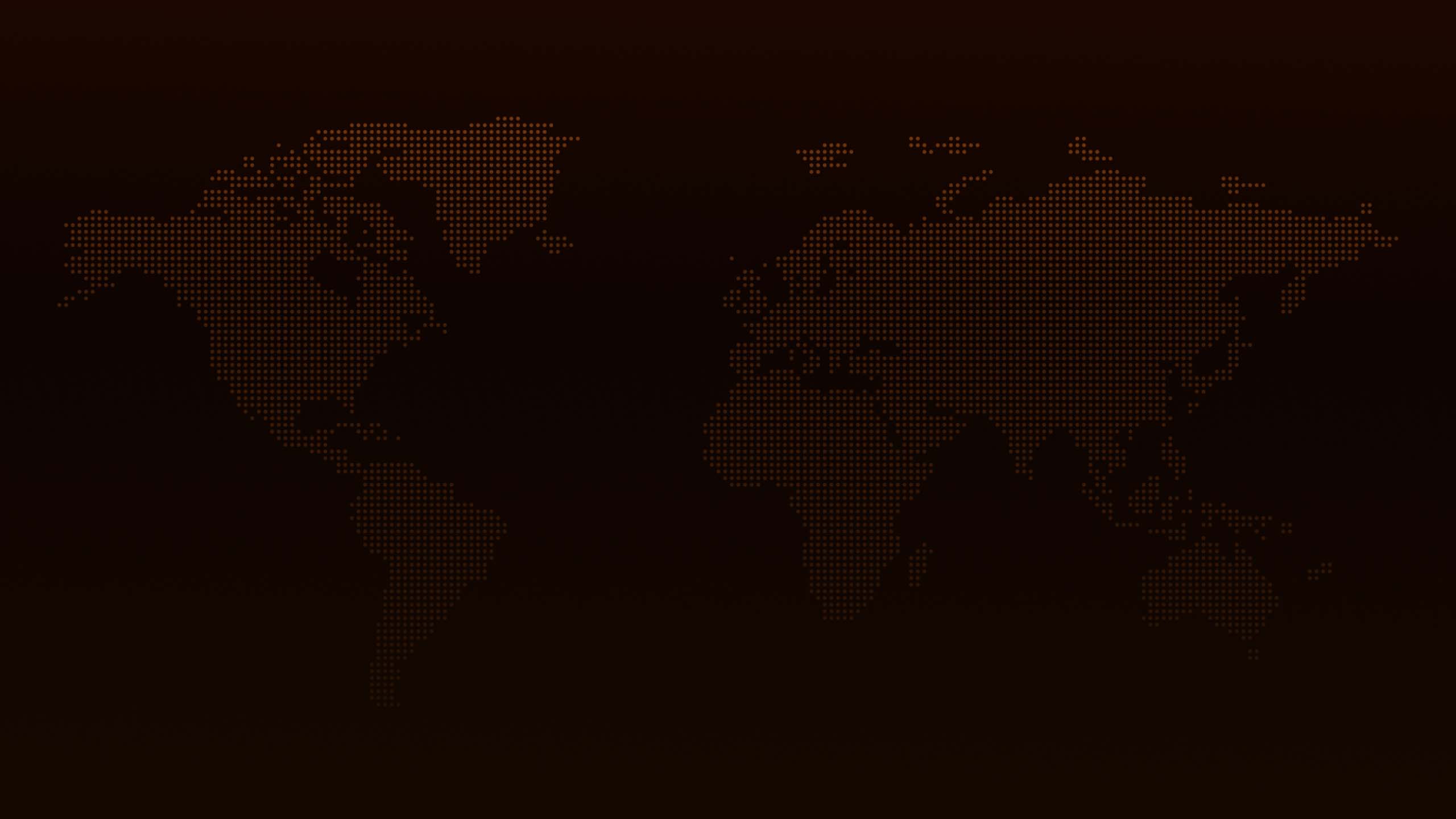 stylized map of the world