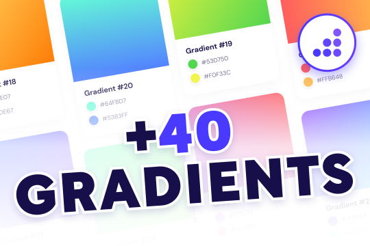 40 Unique Gradients Webflow Cloneable