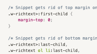 Fix Finsweet CSS Styling Issues - Webflow Custom Code Snippets