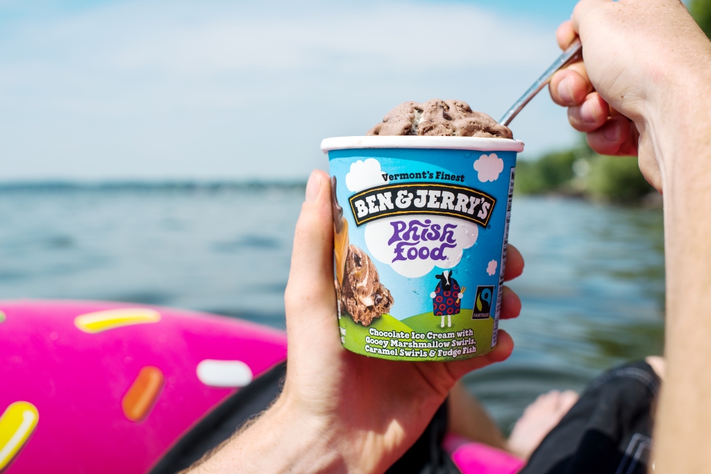 The R&D team uses cutting-edge equipment in a state-of-the-art laboratory to invent and innovate, regularly delivering new flavors and products, such as the new doggie dessert line, and the forthcoming line of ganache-topped pints.
