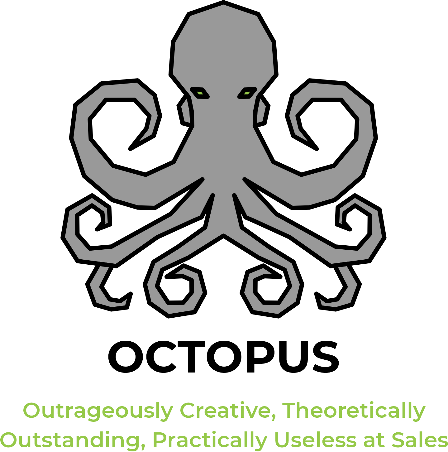 OCTOPUS: Outrageously Creative, Theoretically Outstanding, Practically Useless at Sales