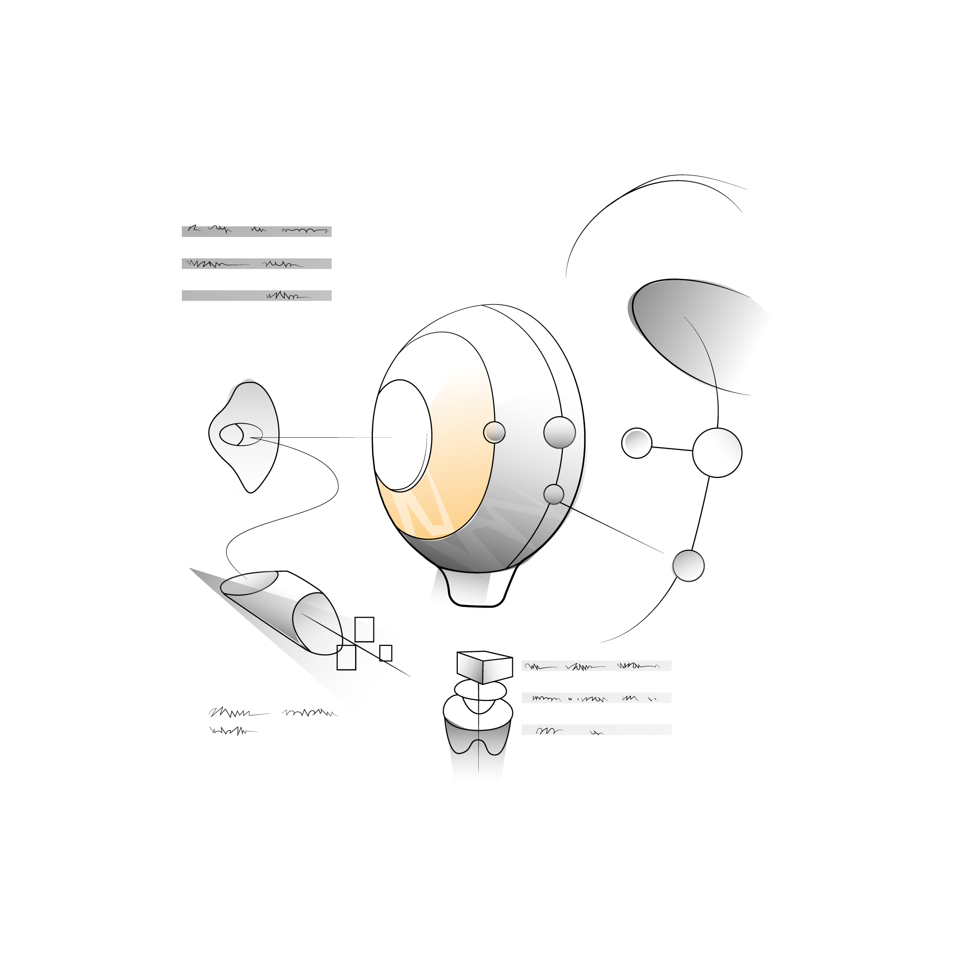 Info sketchInfo sketches are similar to explanation sketches but more focused on visually presenting information; this could be anything from a flow chart to a system's diagram.Info sketches are most valuable when you must clearly and concisely present information as part of the product development process. For example, they can help make data more understandable, illustrating a method or providing an overview of a system.People often use info sketches in data analysis or software development. The target audience for info sketches is people who need to understand the illustrated data or process.