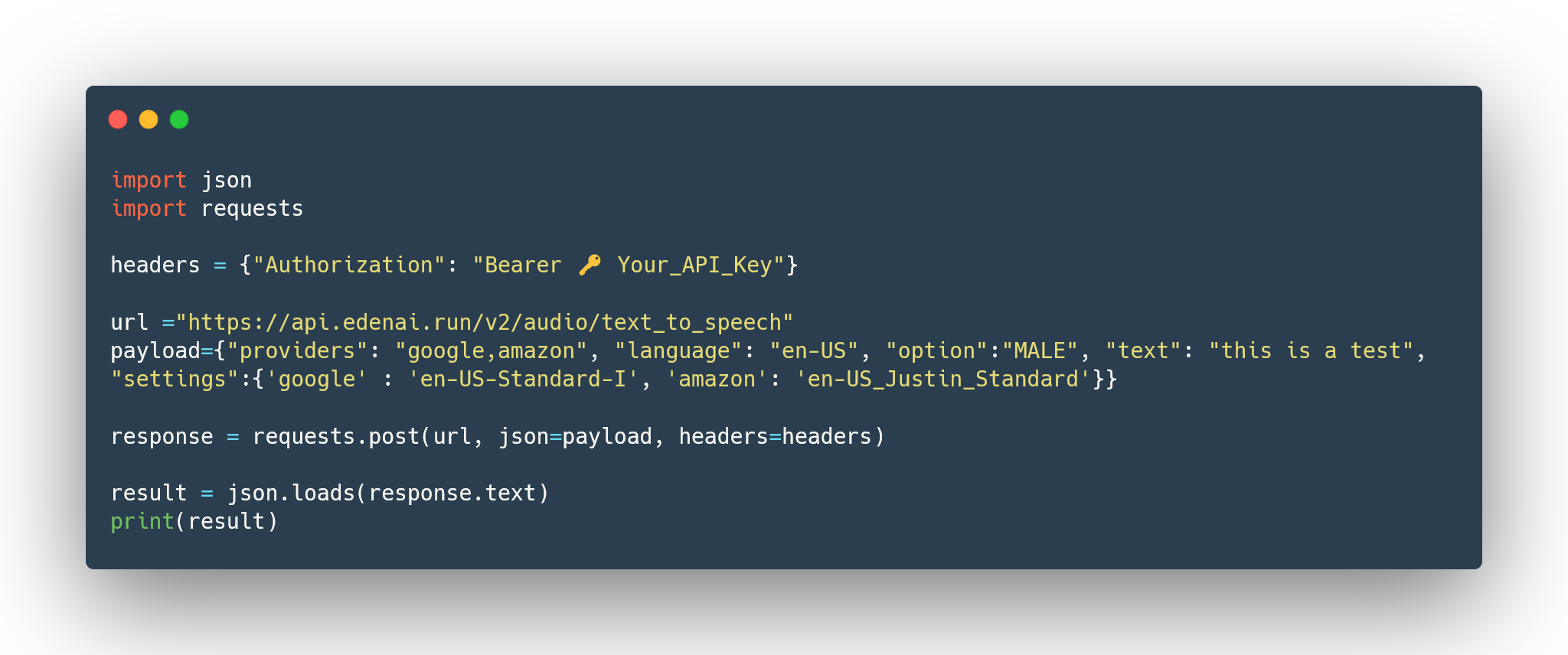 How to generate voices with Python?
