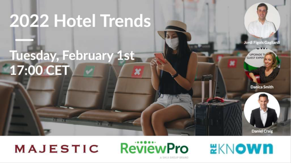 Seminario web sobre tendencias hoteleras 2022: estrategias dinámicas para tiempos cambiantes