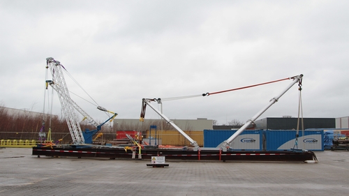 Load test at Conbit warehouse in Eindhoven