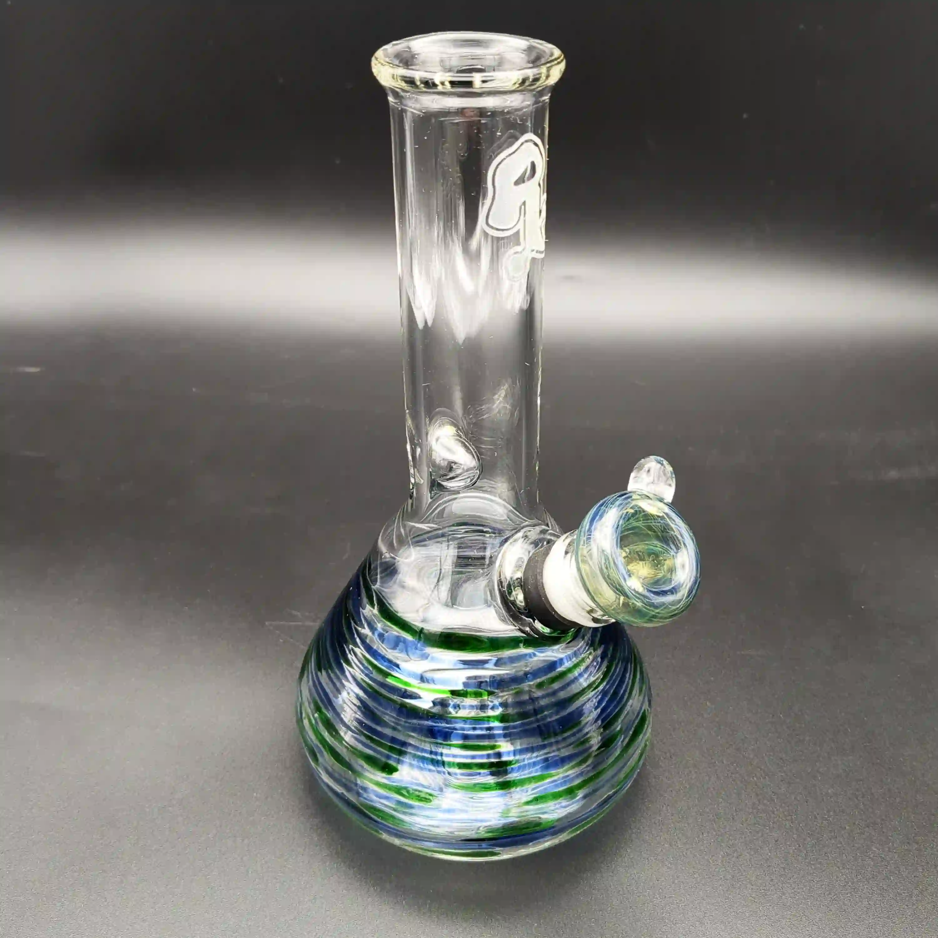 14mm Color Wrap Beaker Bong | Witch Dr.