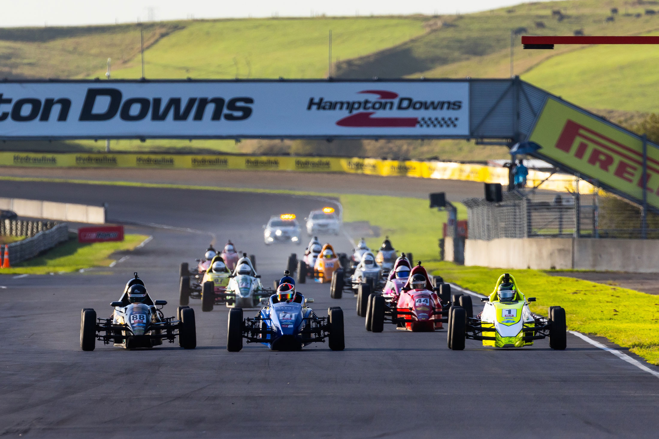 Kart stars alongside championship hopefuls at Hampton Downs