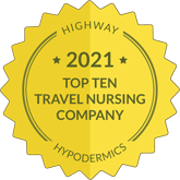 Highway Hypodermics Top Ten Travel Nursing Company (2021)
