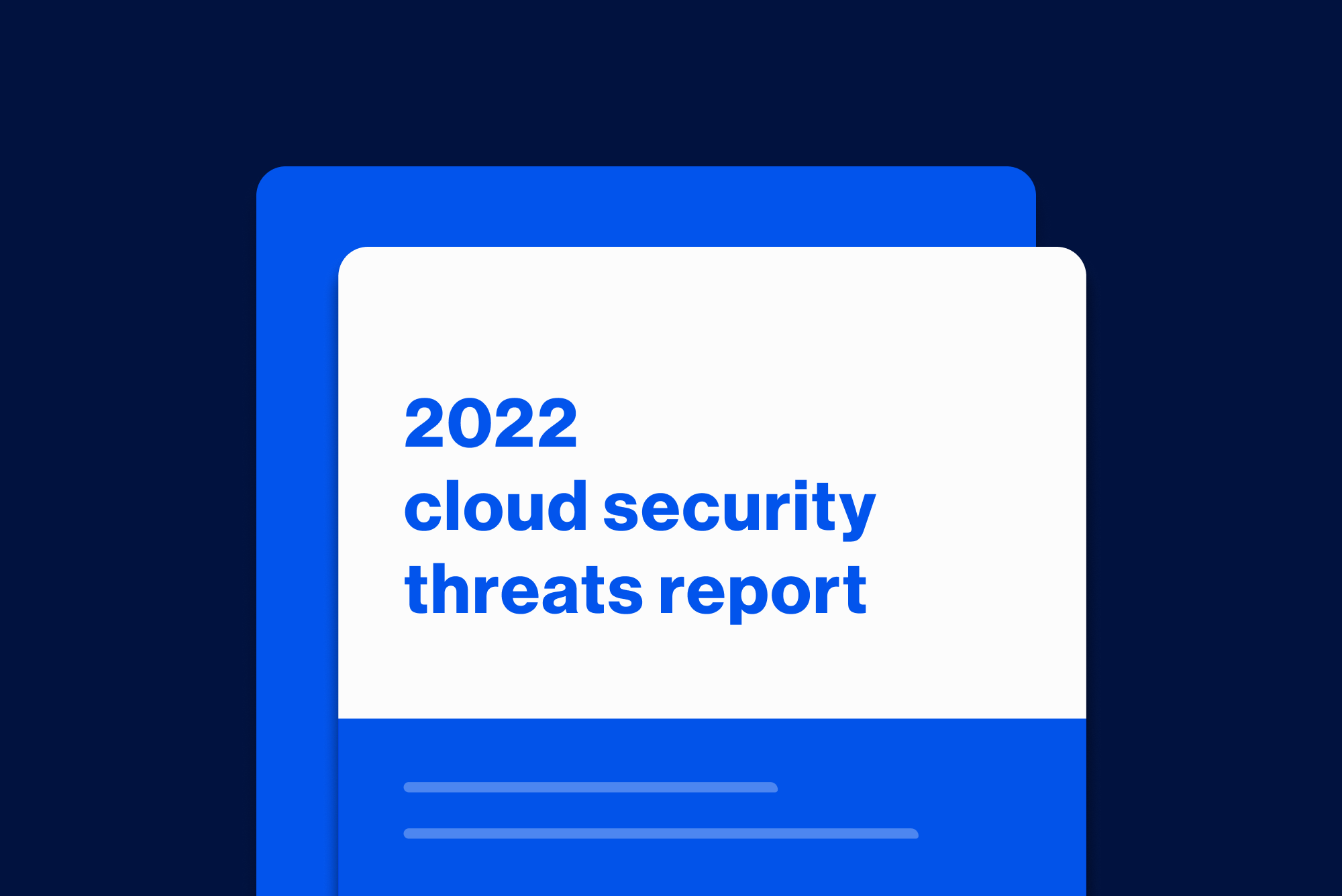 2022 cloud security threats report