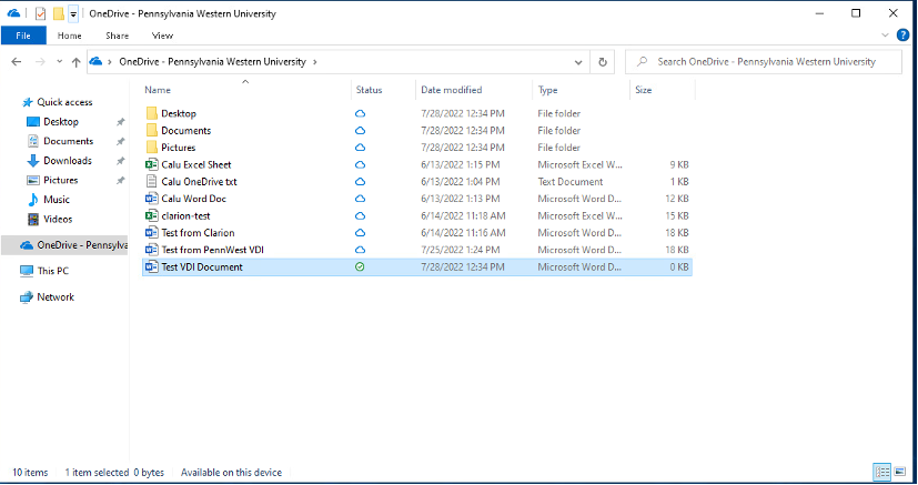 Virtual Desktop Access