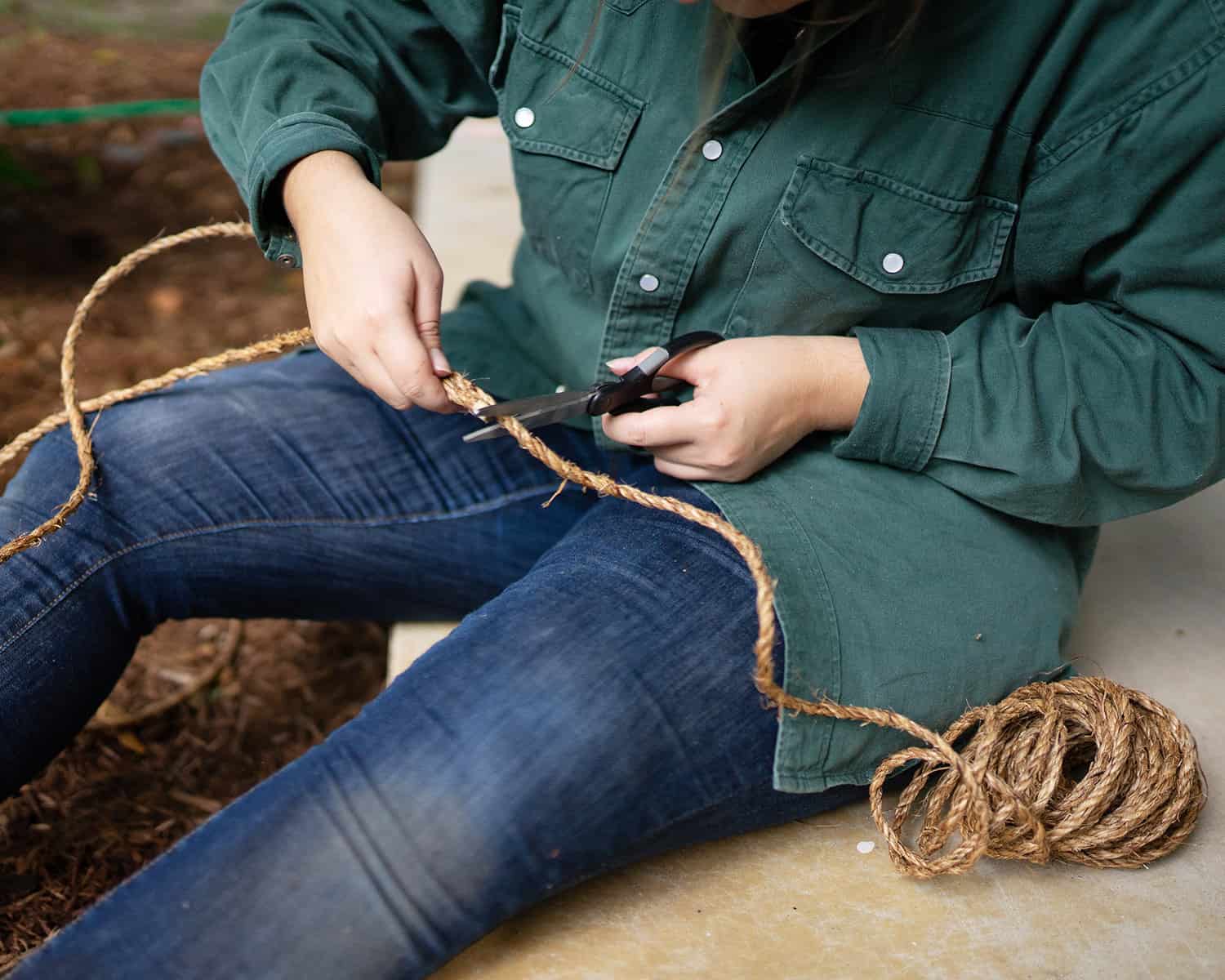 DIY Hanging Ladder | Godwin's Got It