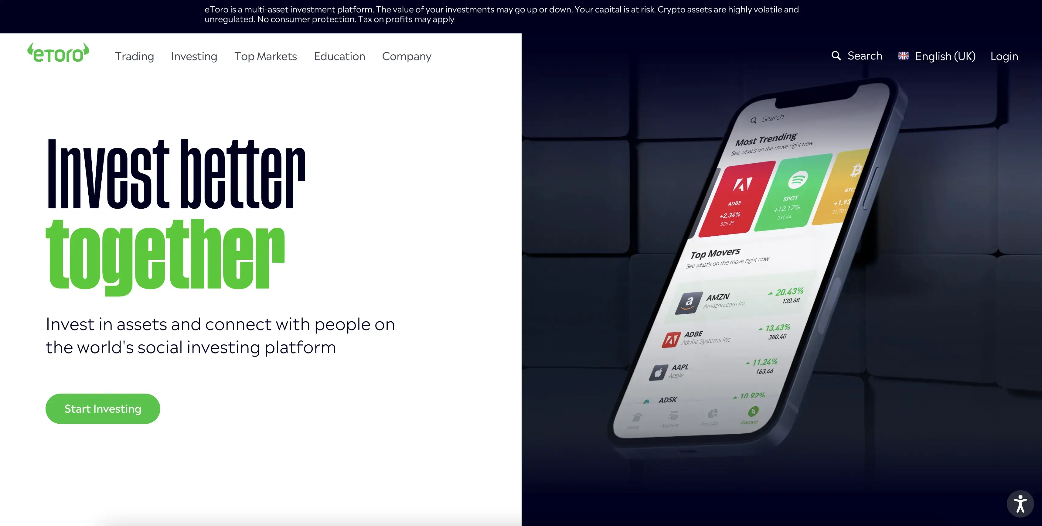 eToro Spain