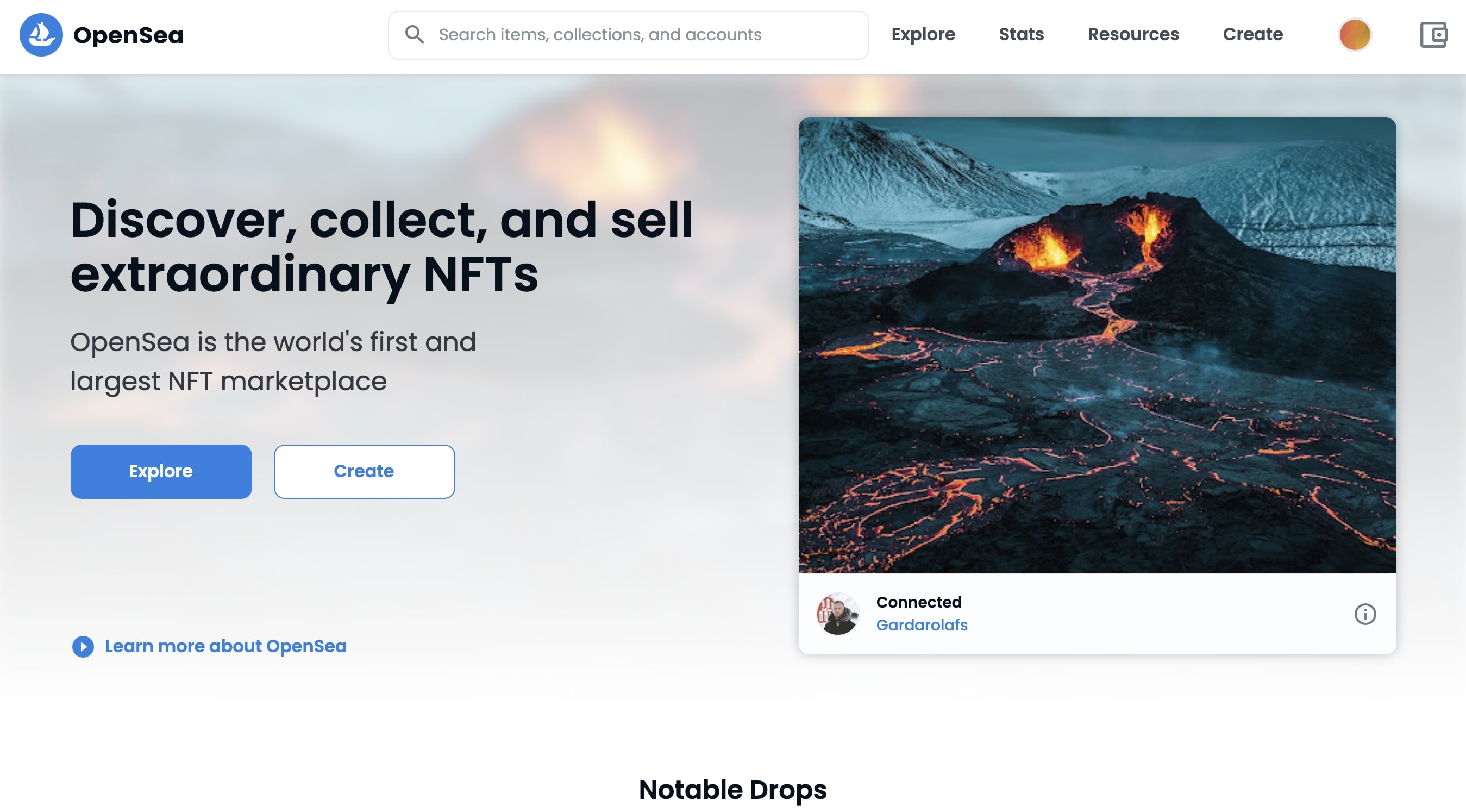 OpenSea NFT Marketplace