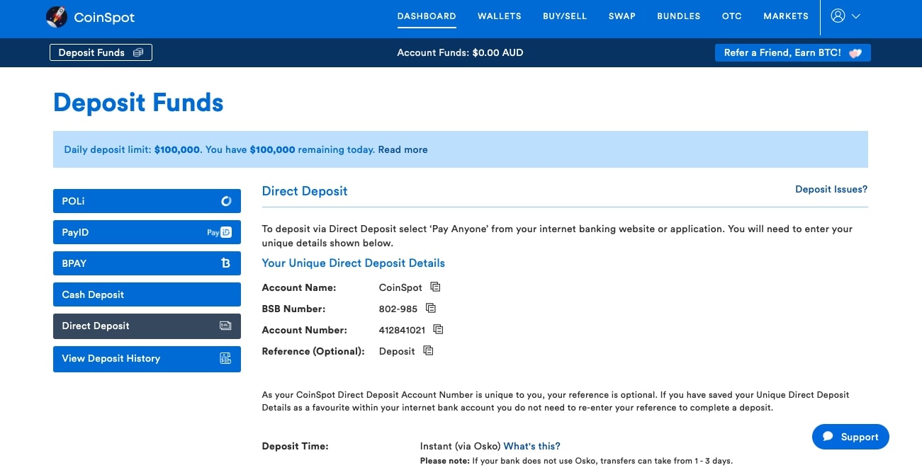 Buy Crypto with ANZ Bank