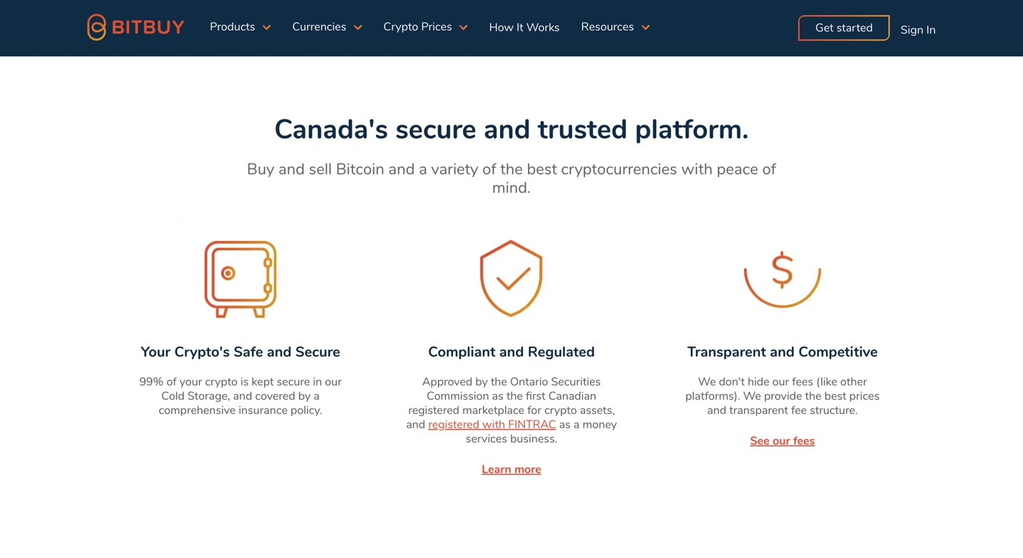 Bitbuy Security vs Newton
