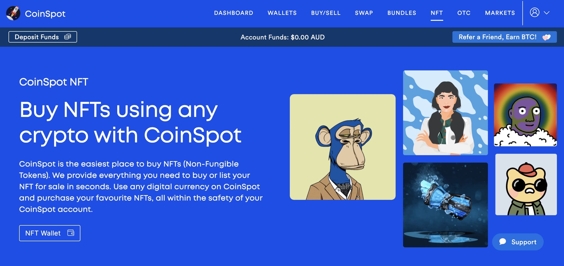 CoinSpot NFT Marketplace Review
