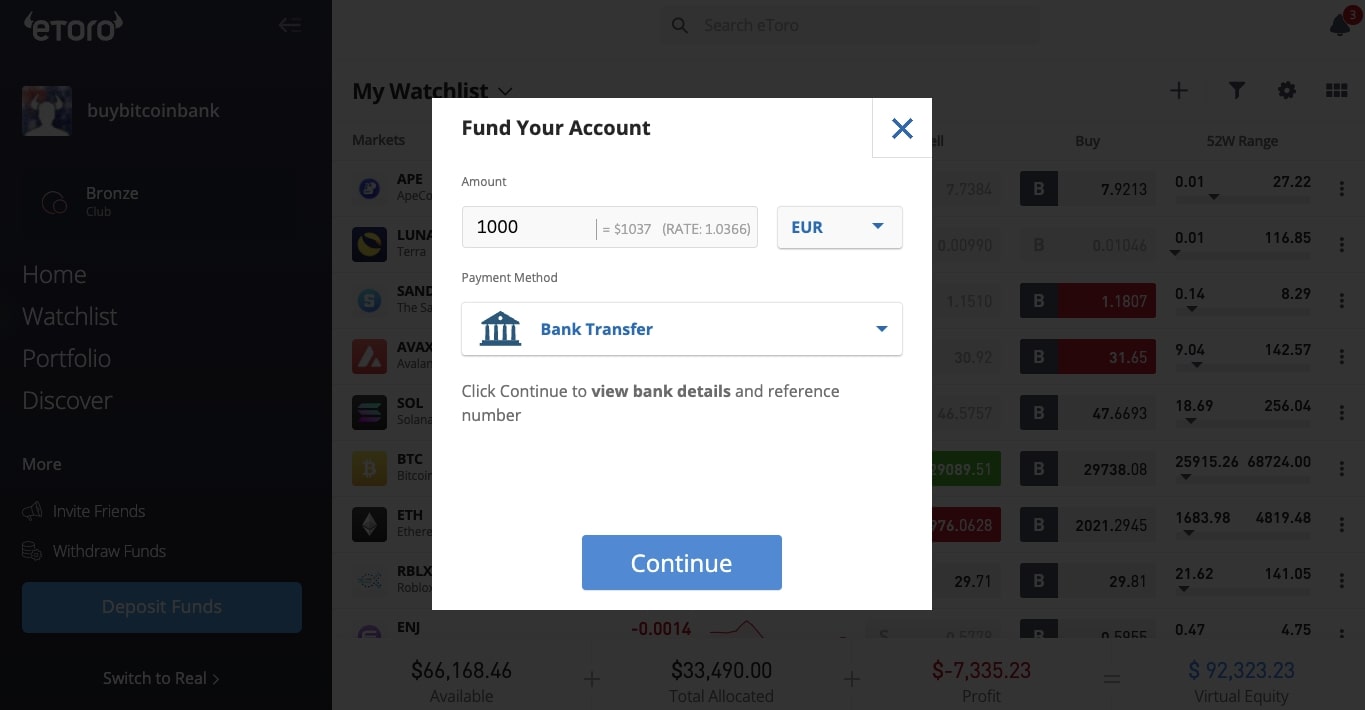 Nordea funds transfer