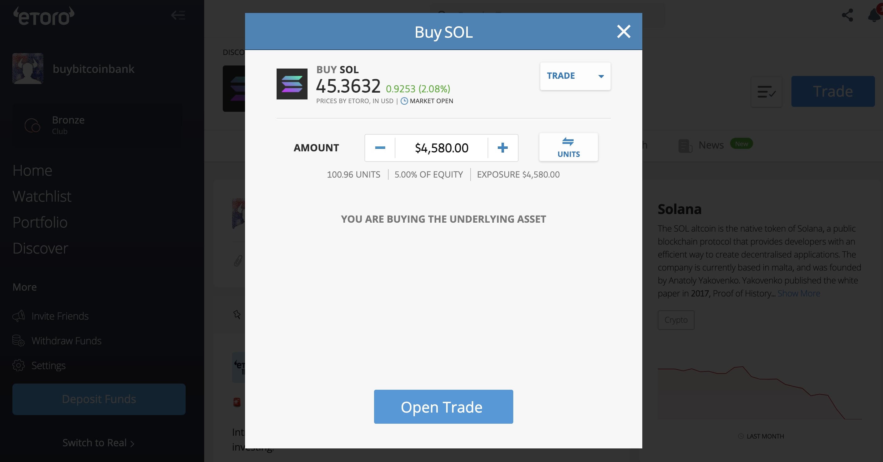 Buying Solana UK