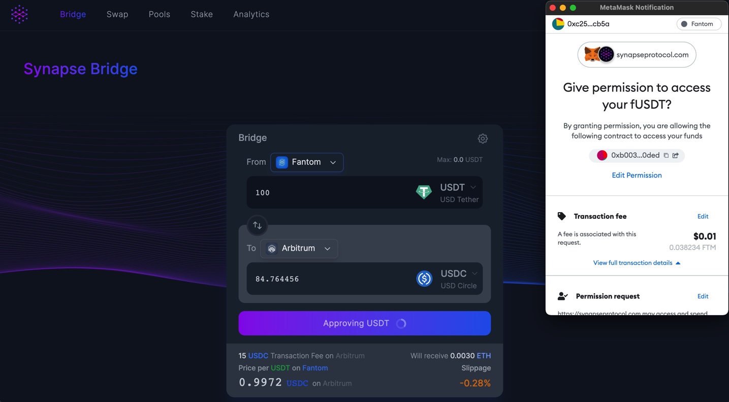 Permission Access Synapse