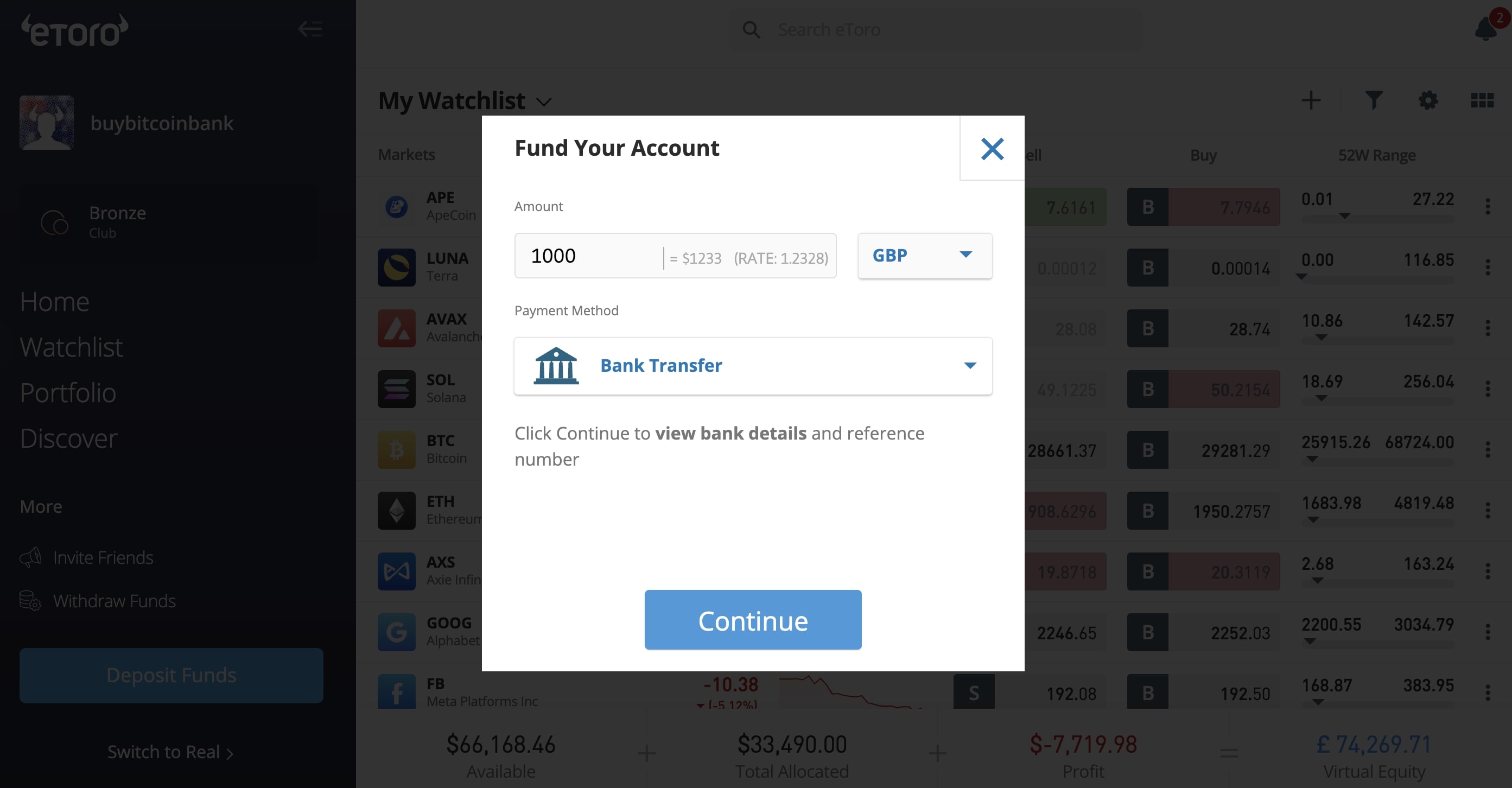 Nationwide Building Society Transfer