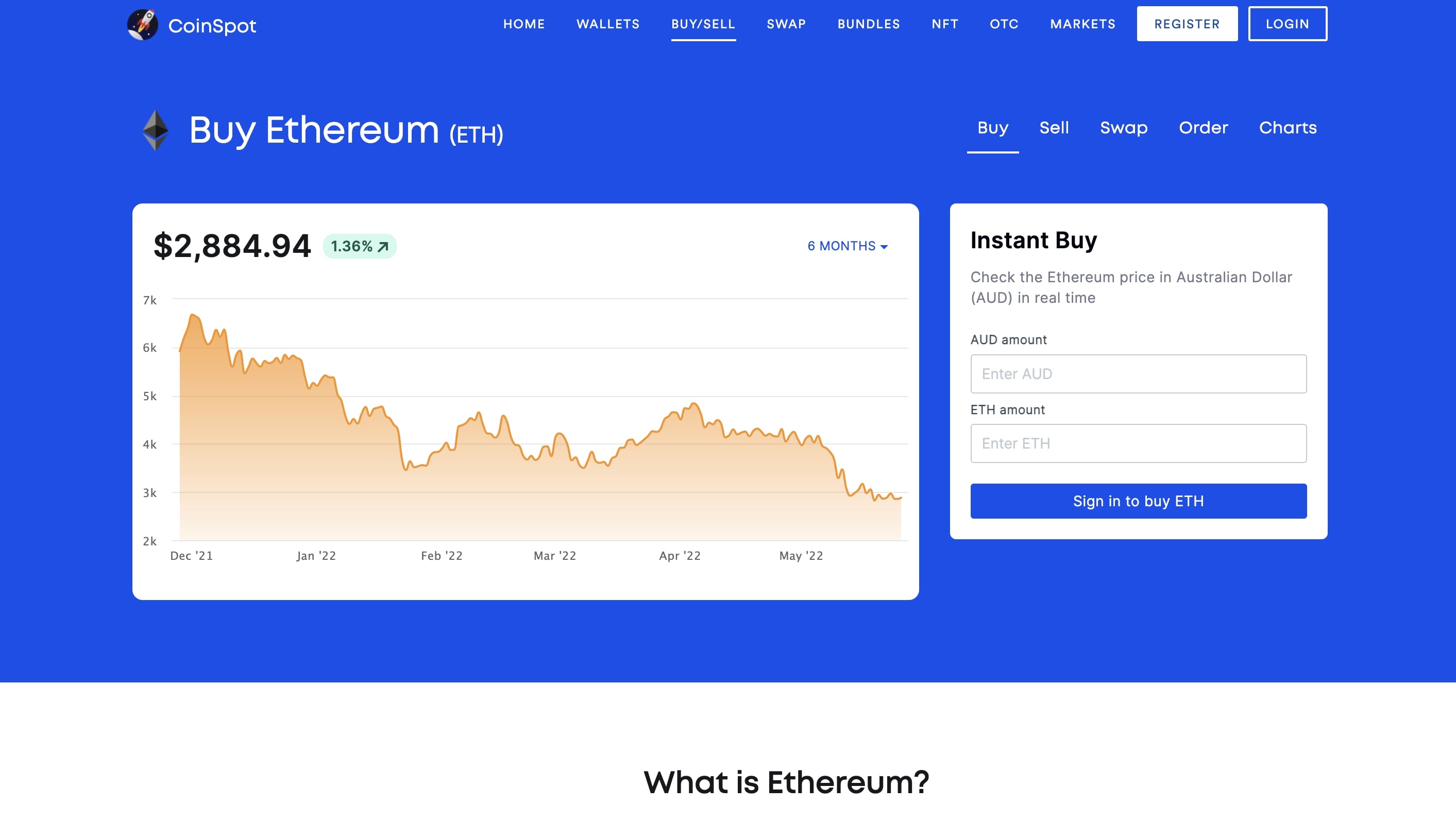 Buy ETH Ubank