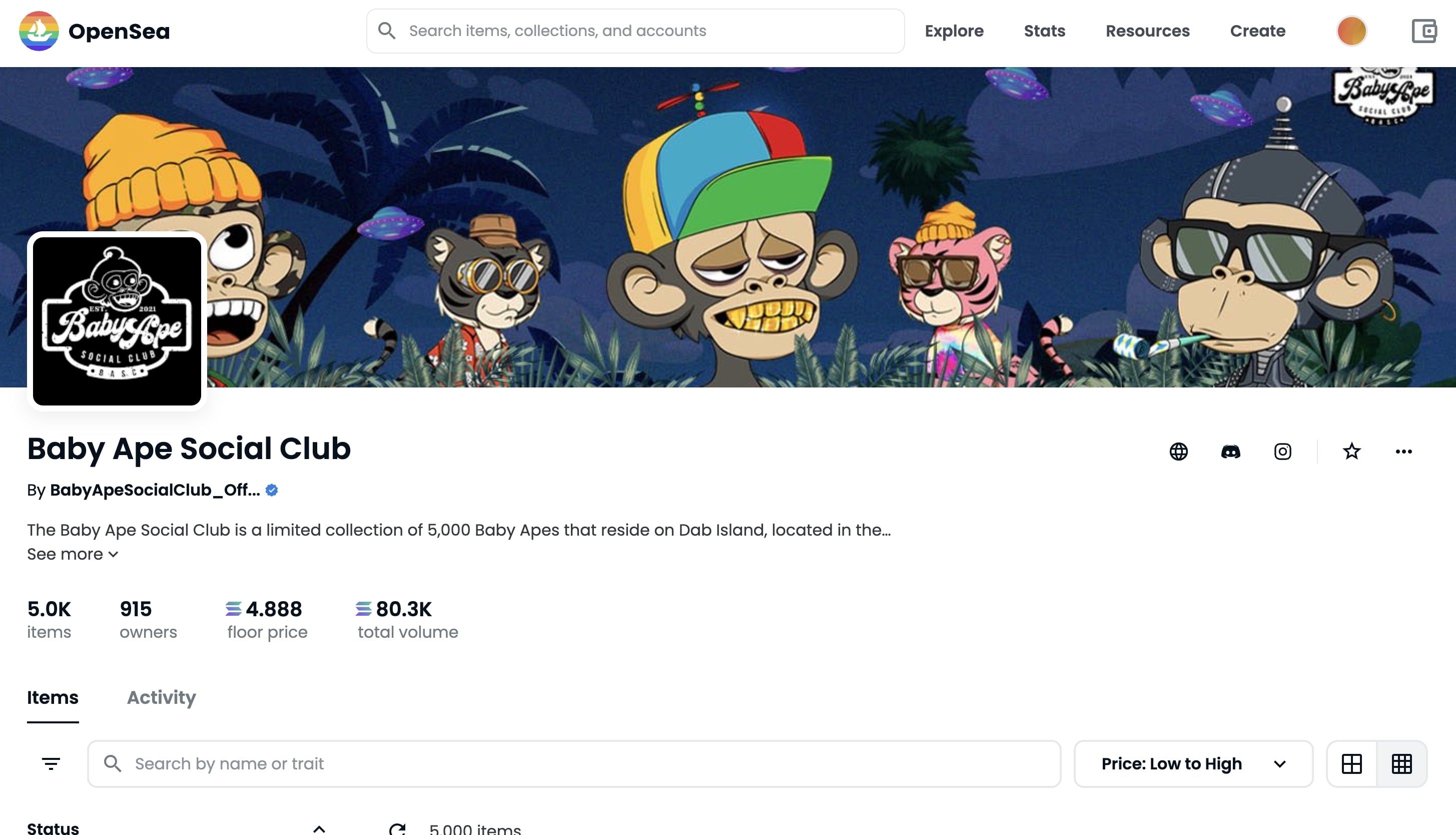 Baby Ape Social Club NFT Review