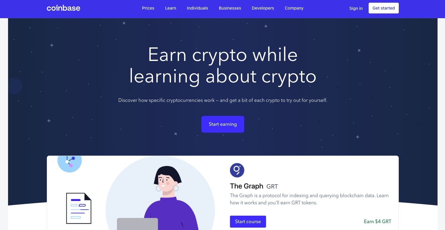 Coinbase Earn Stellar