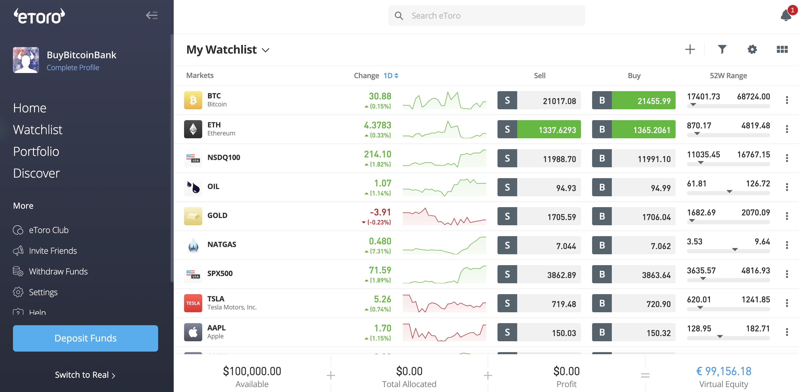 invest in crypto scalable capital alternative