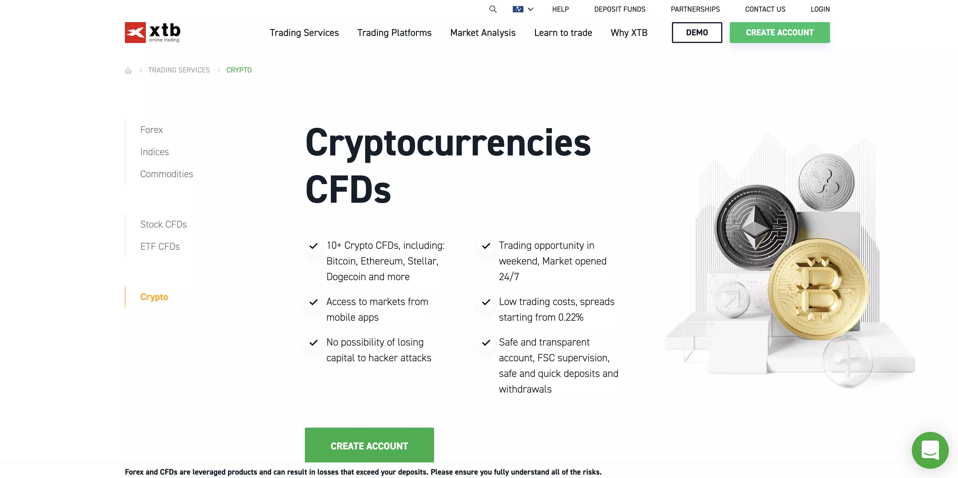XTB Crypto Trading