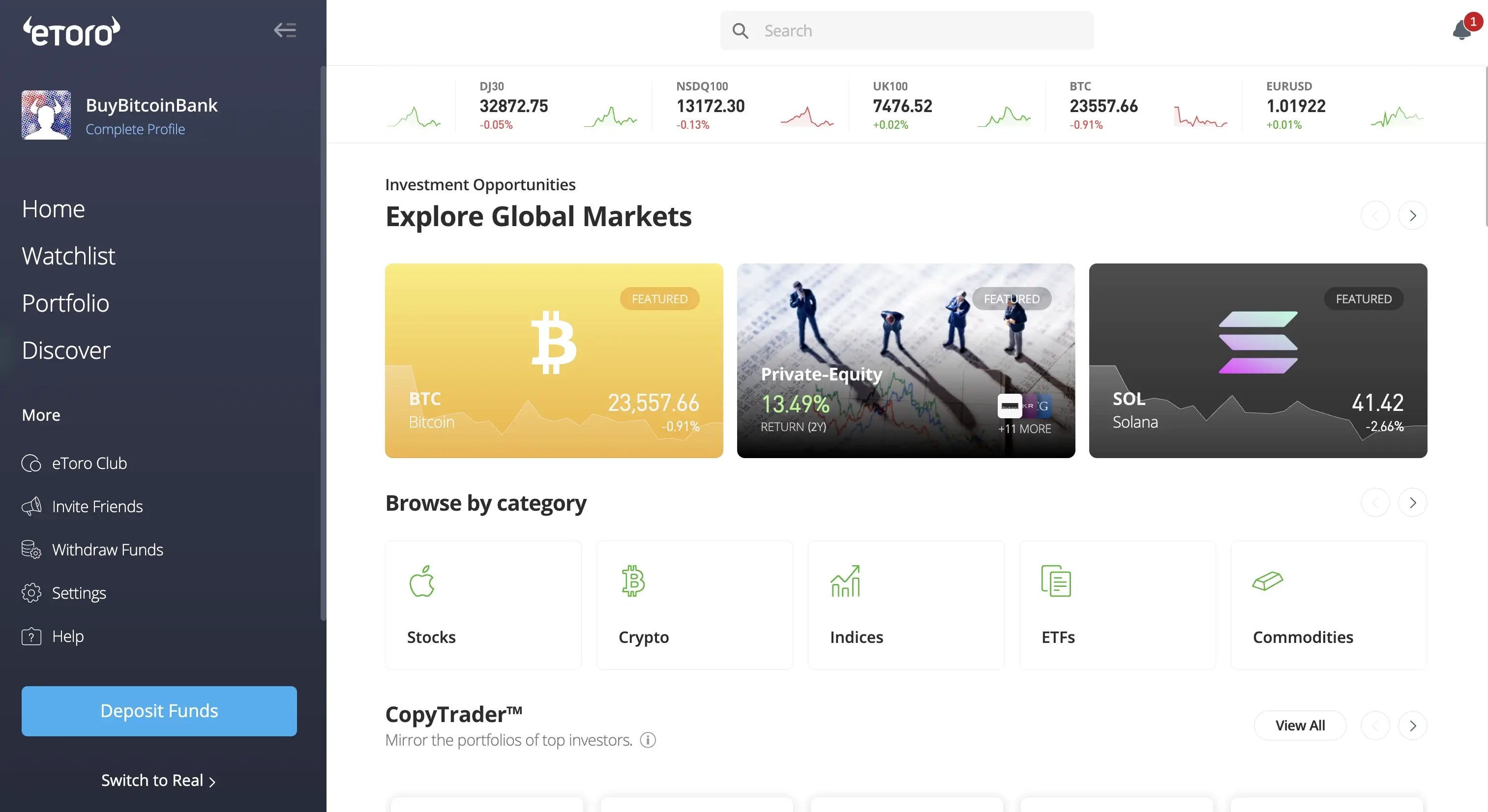 Buy Crypto Banco Nacion