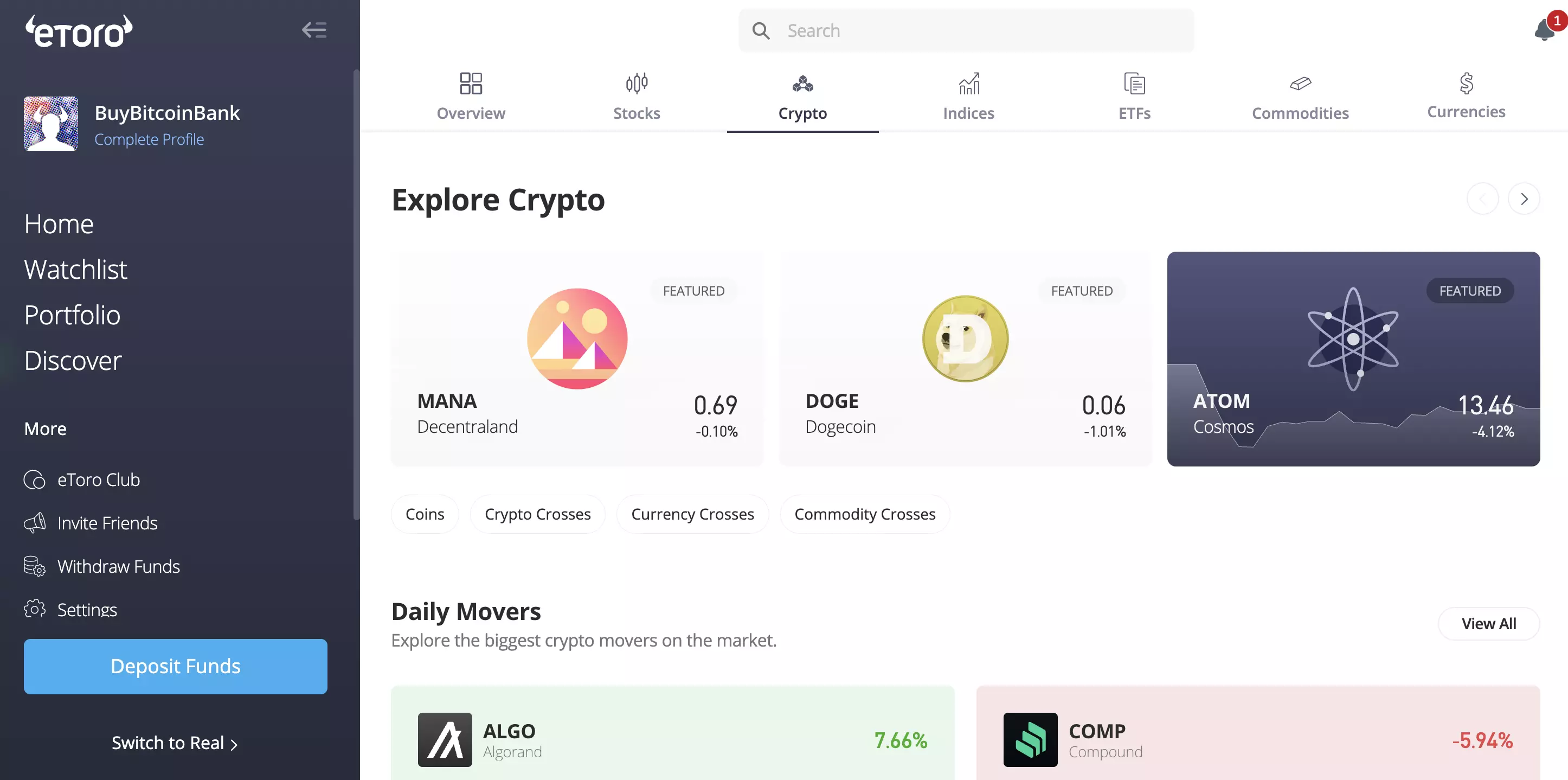 Buy Crypto on Ulster Bank